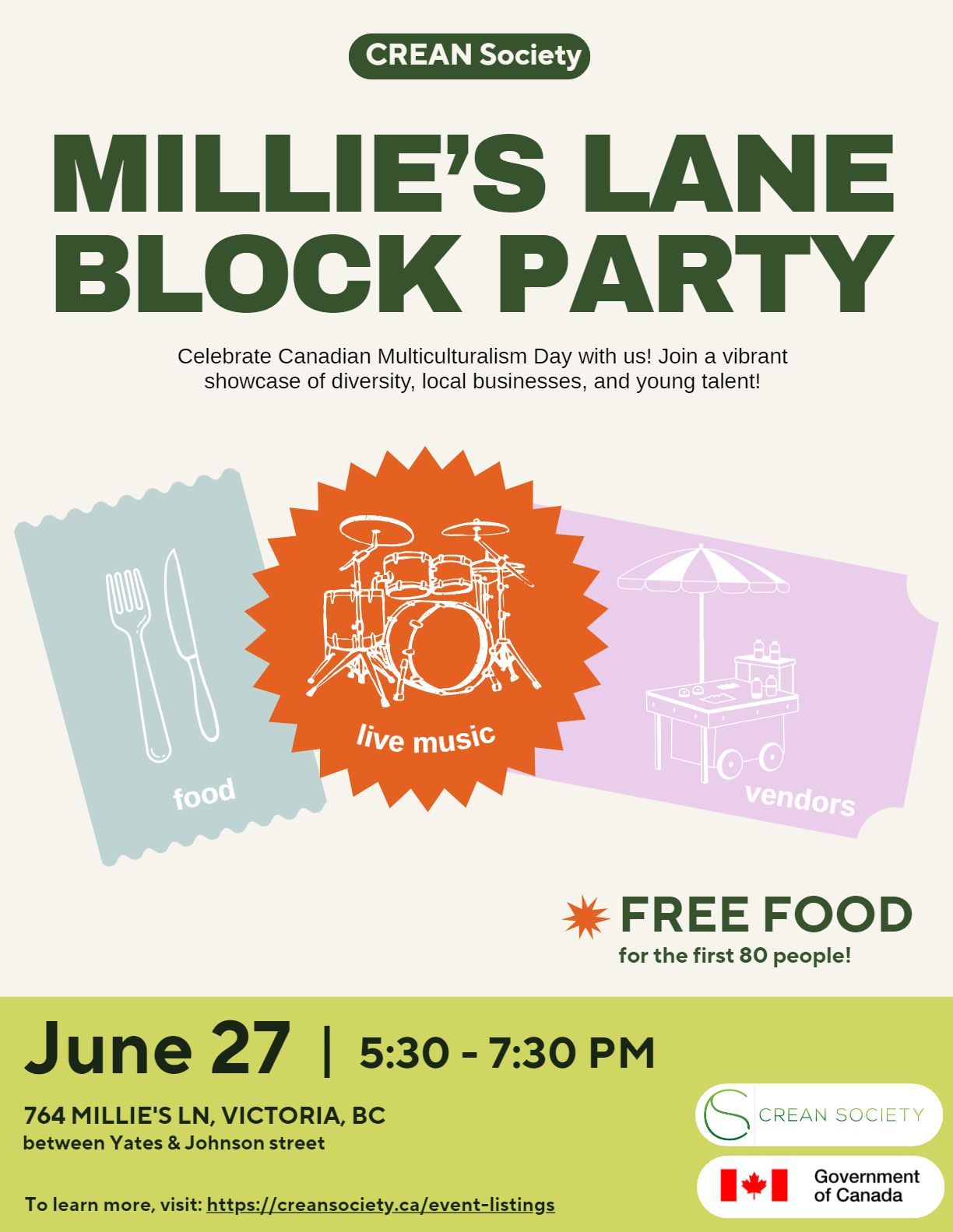 Millie's Lane Poster (1) (2)