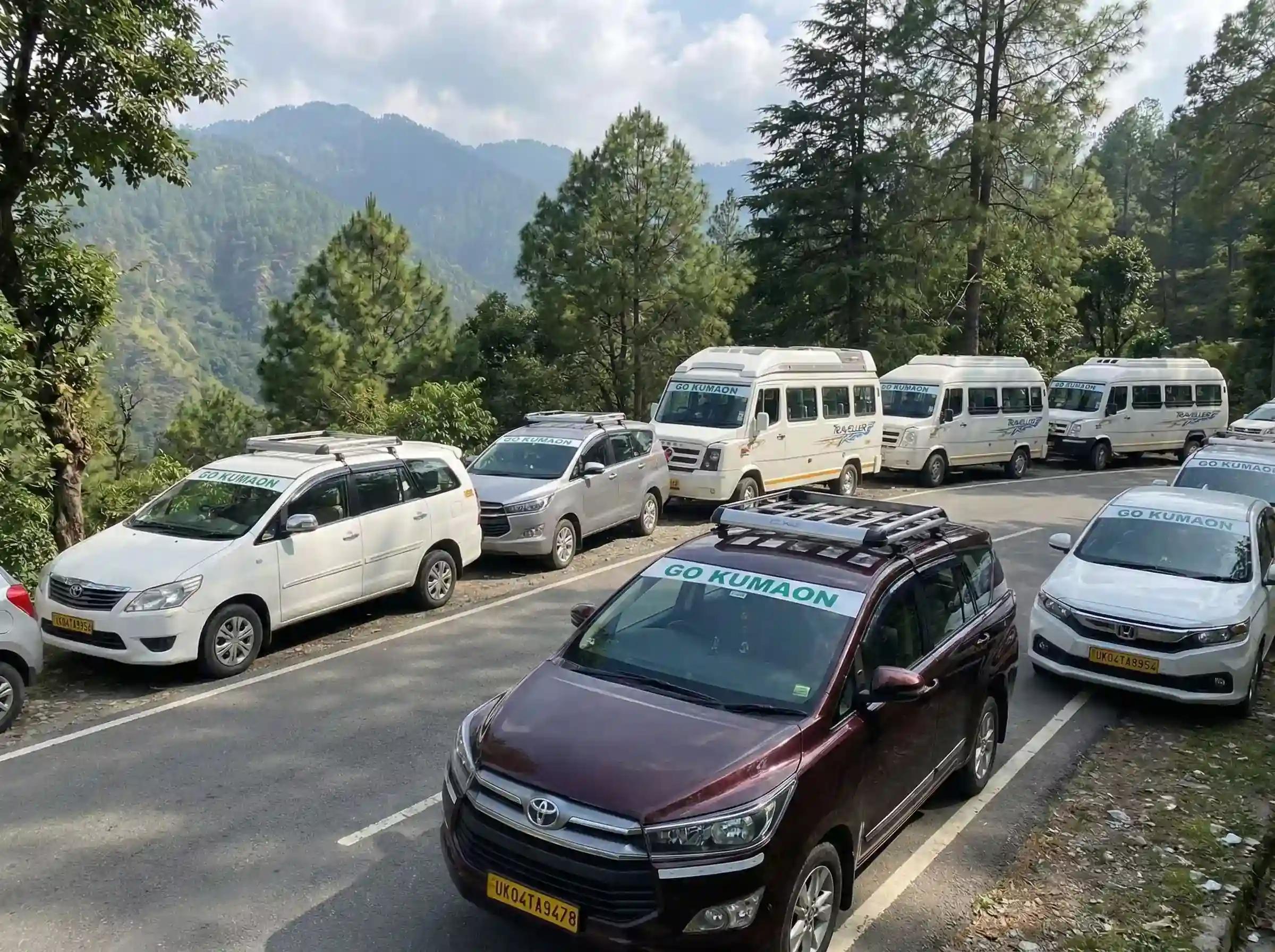 Taxi for complete tour in Uttarakhand