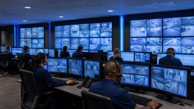 Central de Monitoramento: estrutura e operação 24h