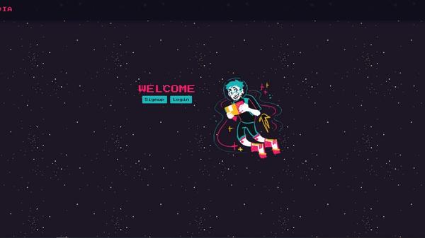 arcadia home page screenshot