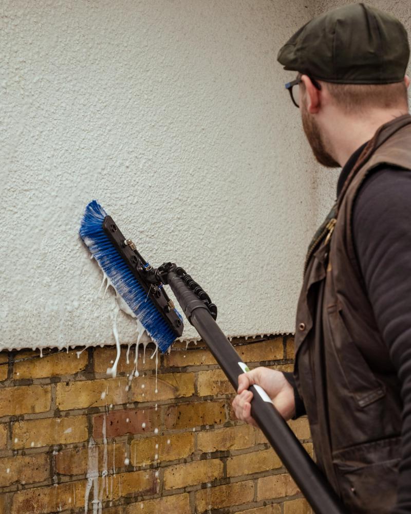 What Is Soft Washing, and Is It Safe for Render?