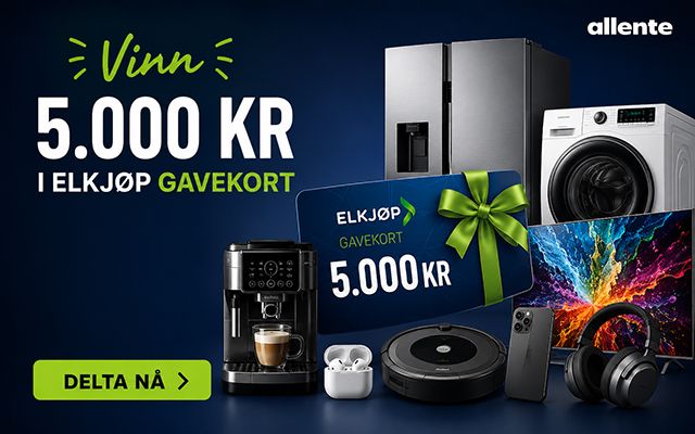 Hva ville du brukt 5.000 kr på hos Elkjøp?