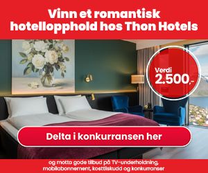 Vinn kvalitetstid hos Thon Hotels