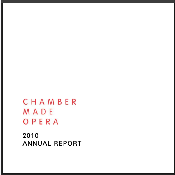 Chamber Made Annual Report 2010