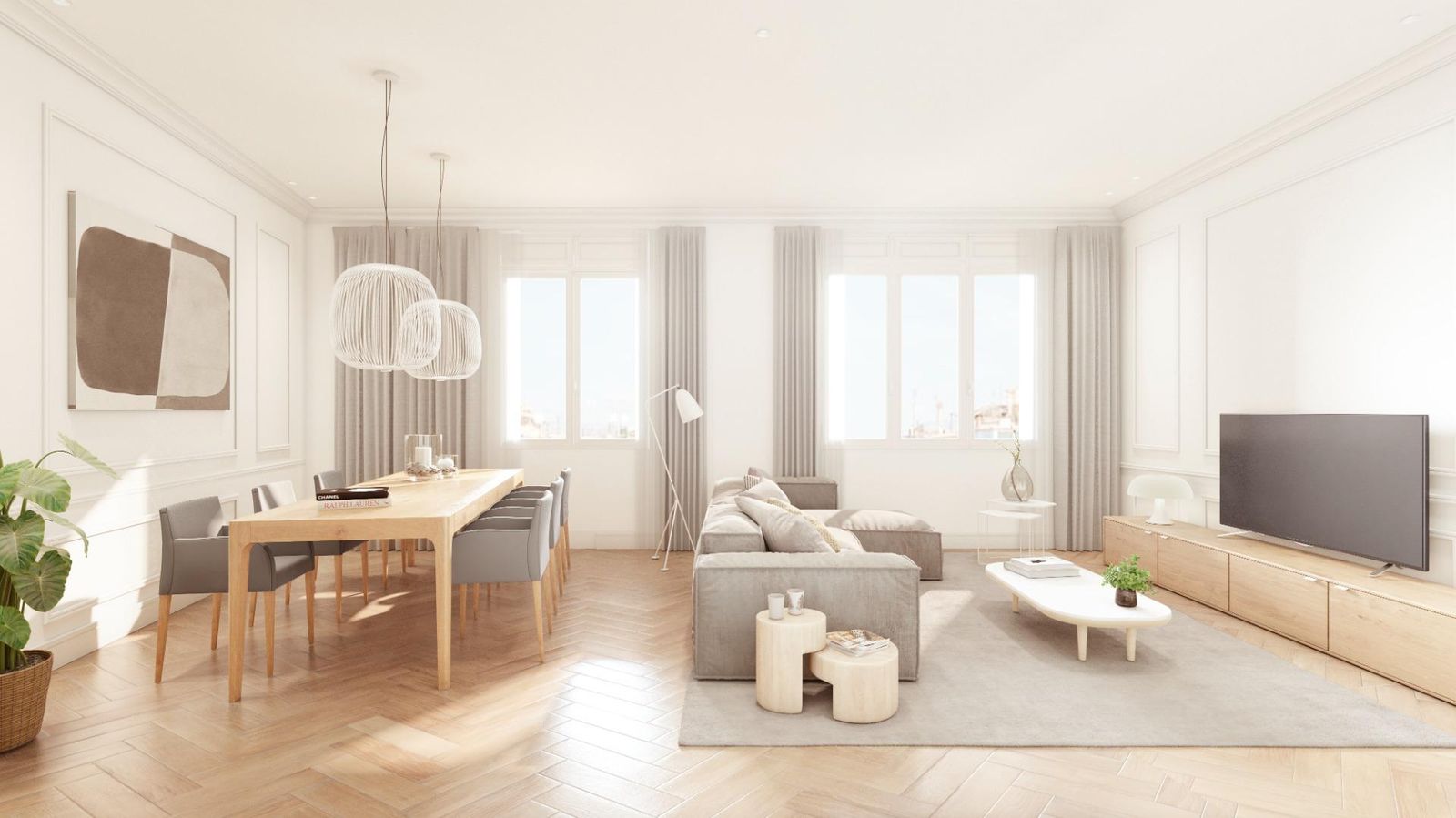 4-bedroom, 2-bathroom 131m² flat for sale in Sant Gervasi, Barcelona - photo 2 of 7