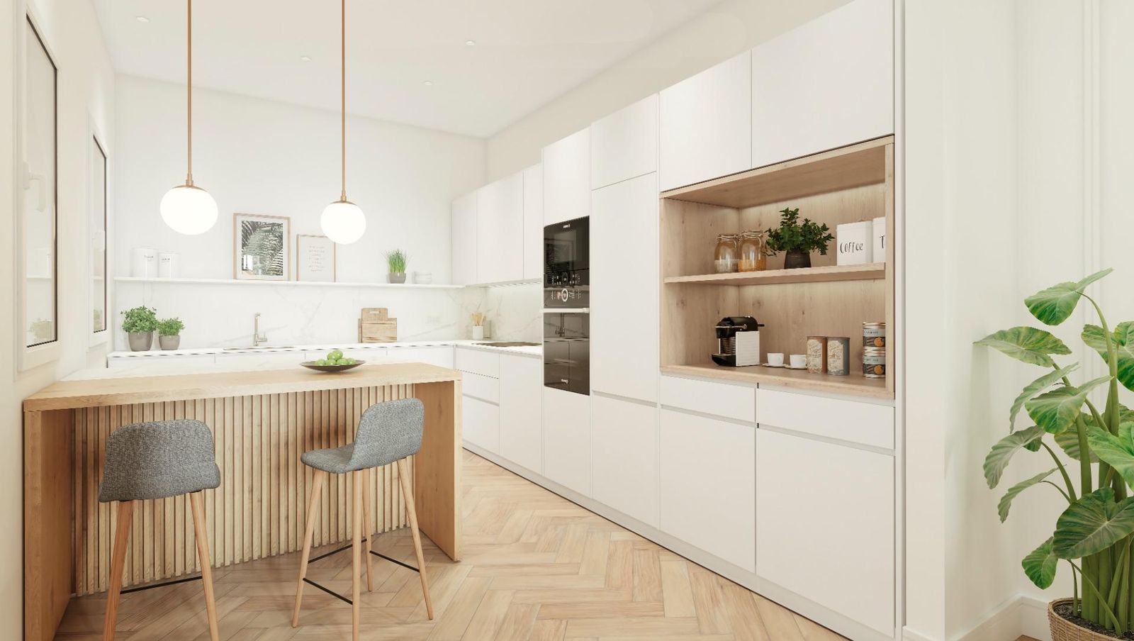 4-bedroom, 2-bathroom 131m² flat for sale in Sant Gervasi, Barcelona - photo 3 of 7