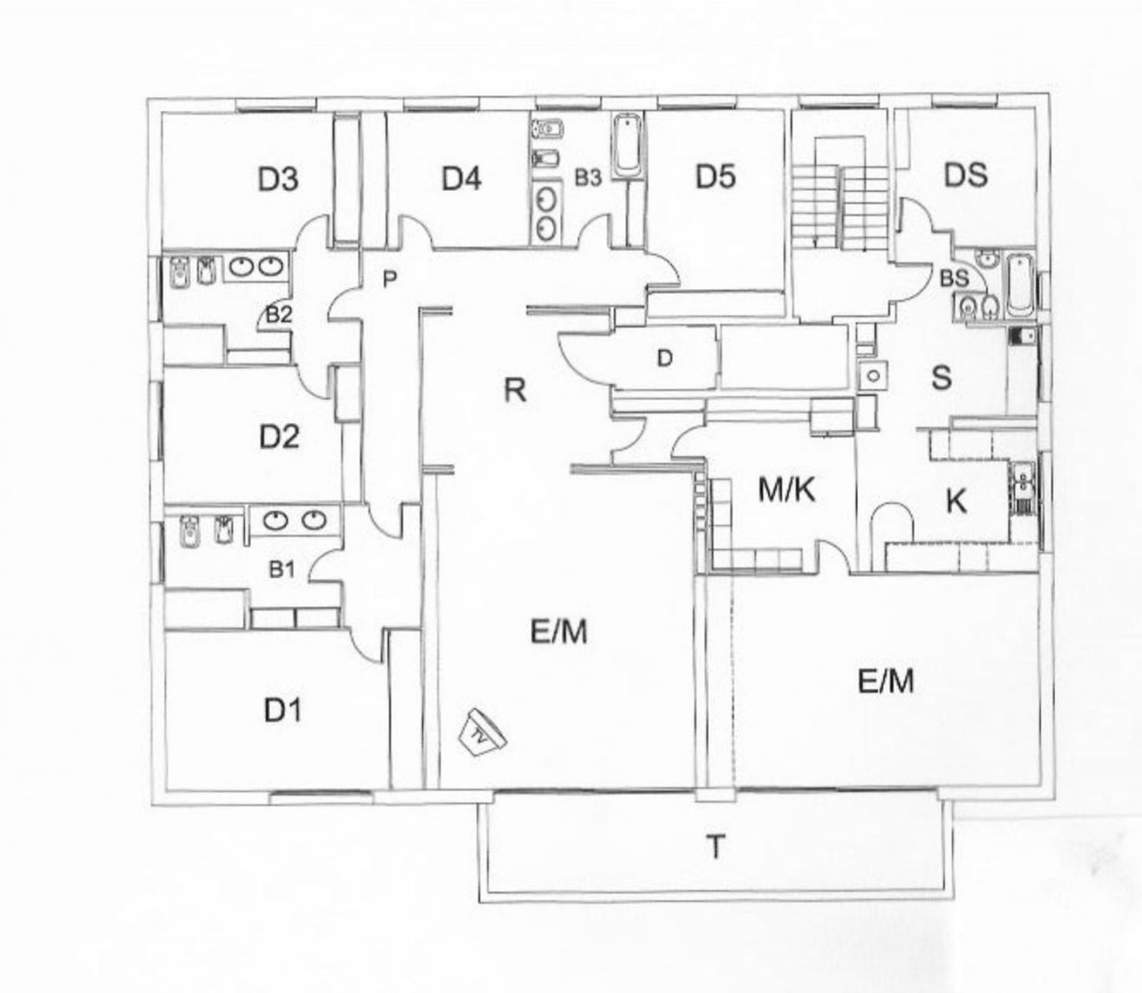 Apartamento de 3 dormitorios, 3 baños y 306m² en venta en Les Tres Torres, Barcelona - foto 30 de 30
