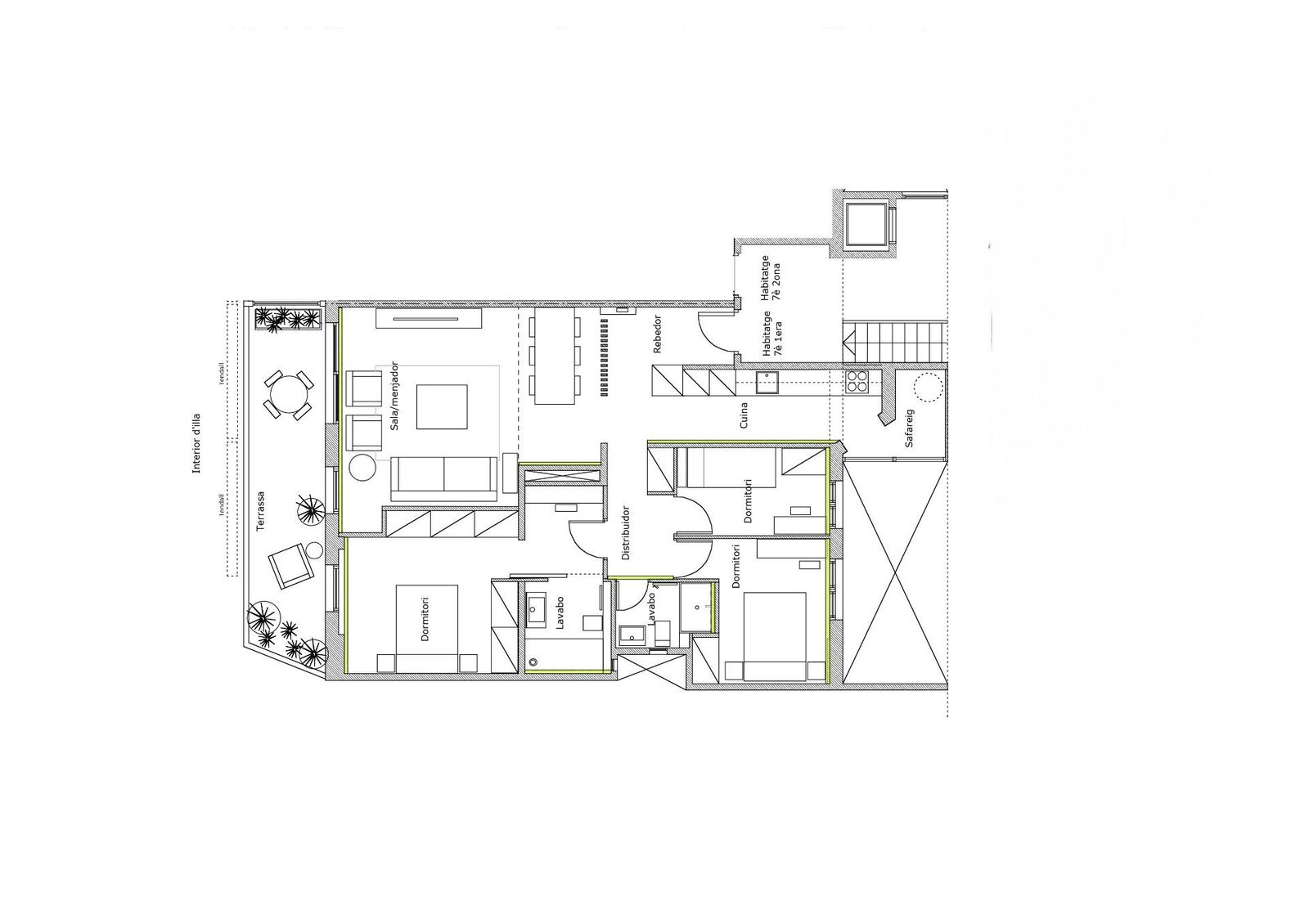Piso de 3 dormitorios, 2 baños y 115m² en venta en Francesc Macià, Barcelona - foto 6 de 33