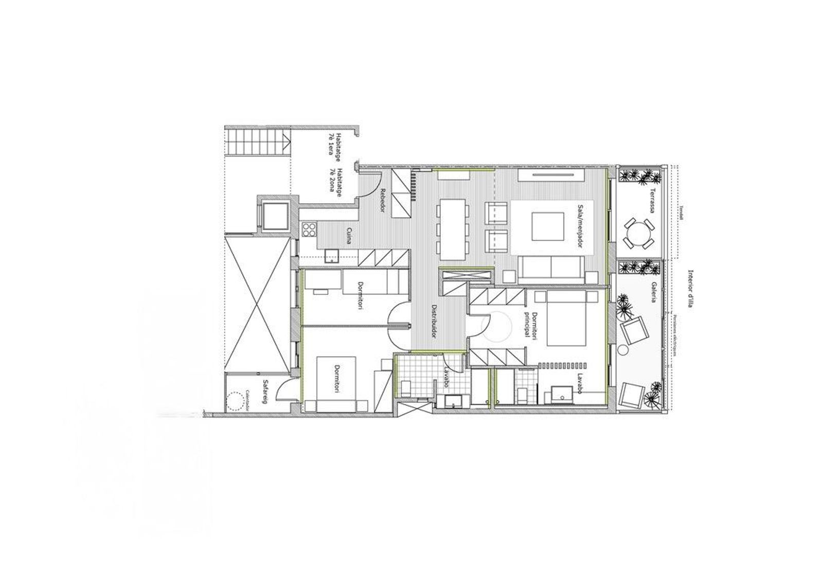 Piso de 3 dormitorios, 2 baños y 114m² en venta en Francesc Macià, Barcelona - foto 17 de 17