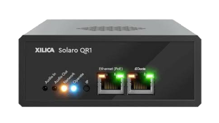 Xilica Solaro QR1 Quarter-Rack Dante DSP Audio Processor
