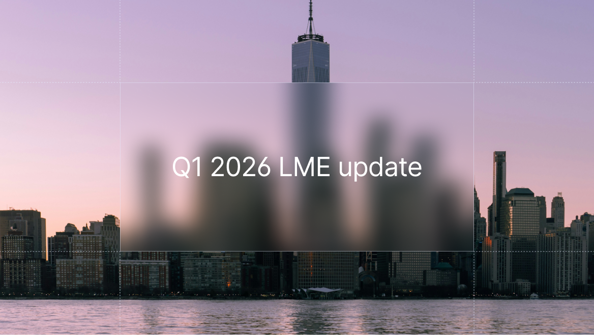 Q1 2026 LME update — 11 LMEs cross the finish line
