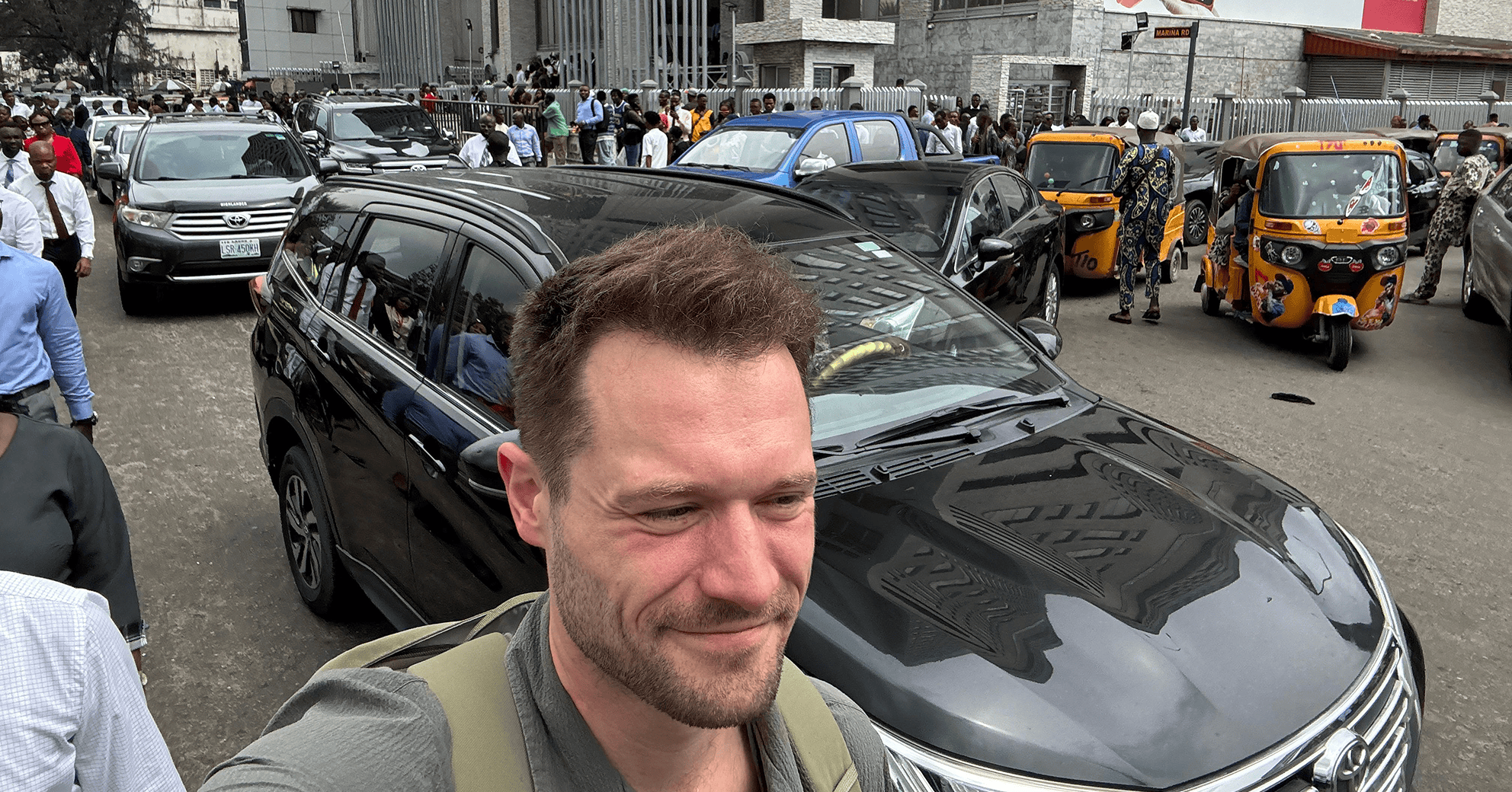 Absolute scenes on Lagos Island
