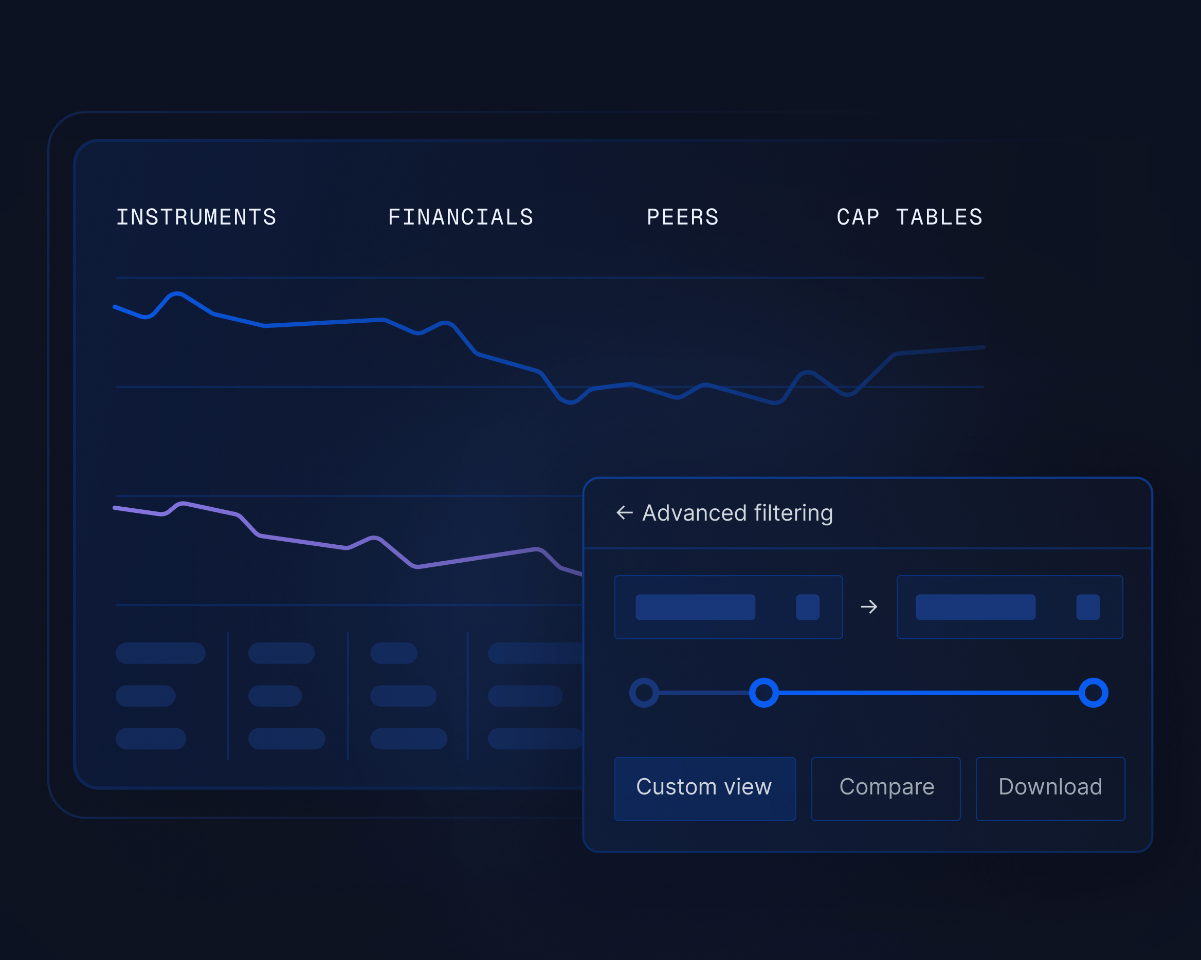 graphic showing dashboard illustration