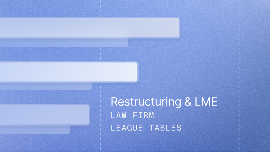 European restructuring & LME law firm league tables Q1 26