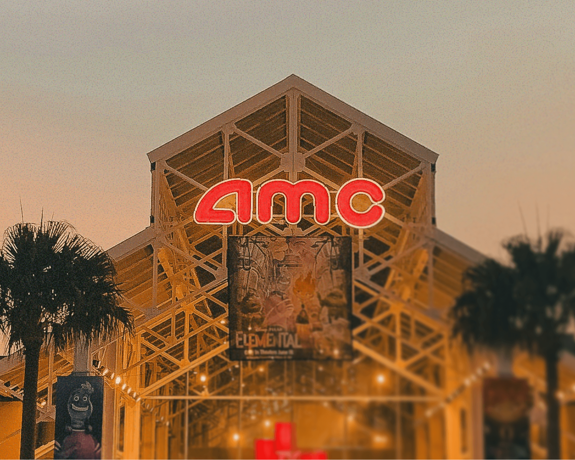 amc building against sky