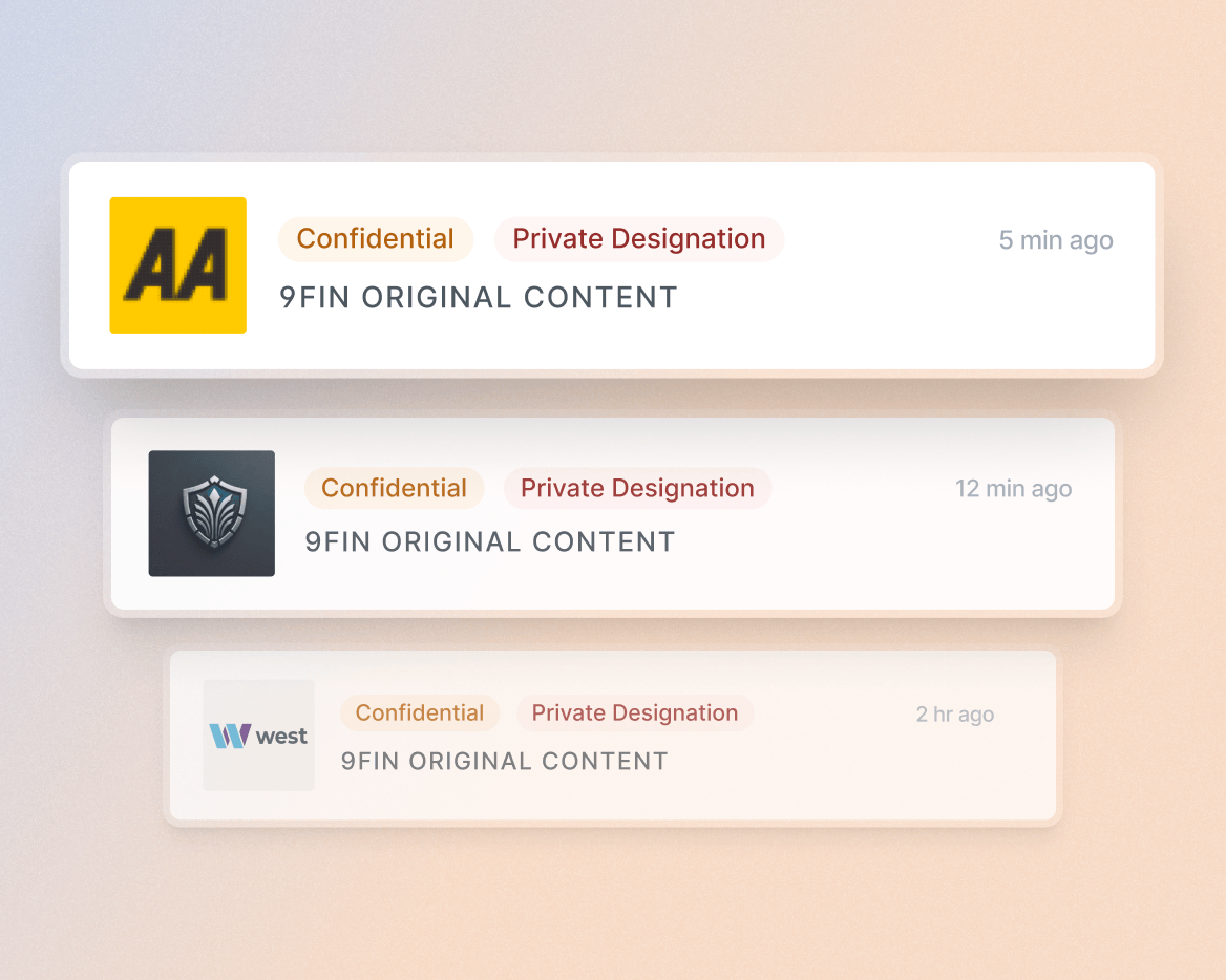 9fin's proprietary analysis on private companies
