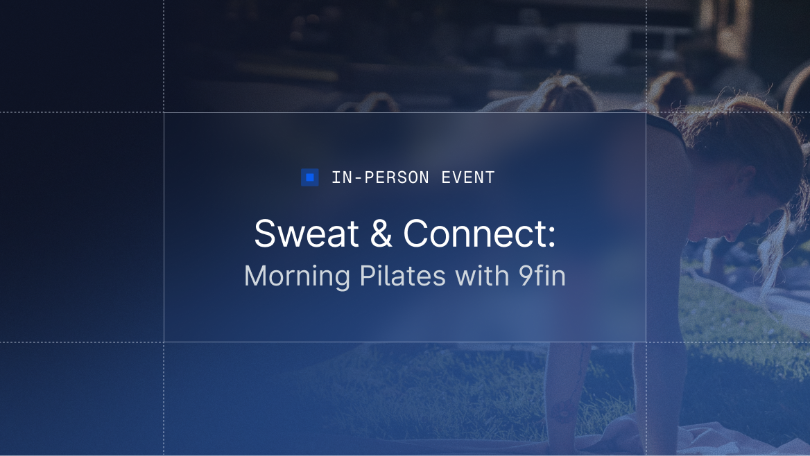 Sweat & Connect: Morning Pilates with 9fin