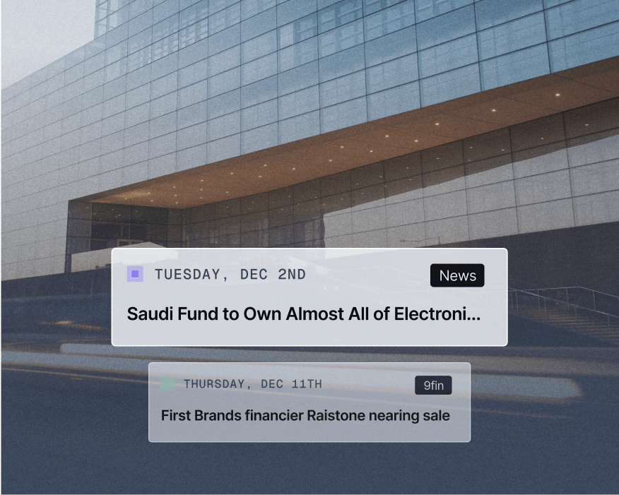 notifications over a building exterior