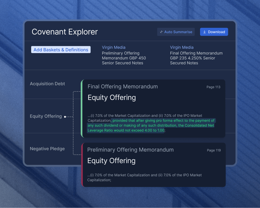 covenant explorer software mock up
