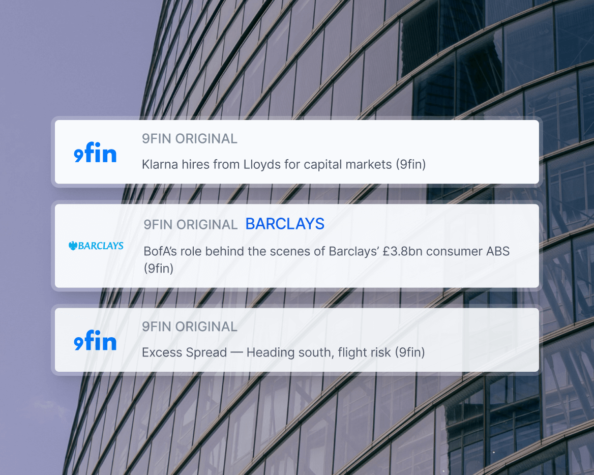 Product notifications overlayed on building exterior