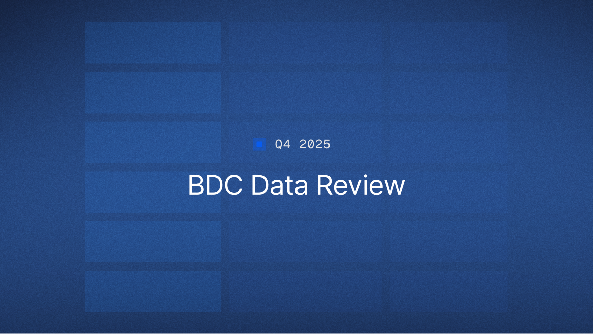 Q4 2025 BDC data review: Non-accruals, software exposure and market stress