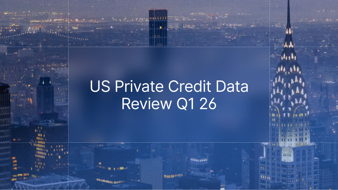 US Private Credit Data Review Q1 26 — Starting to feel the software shock