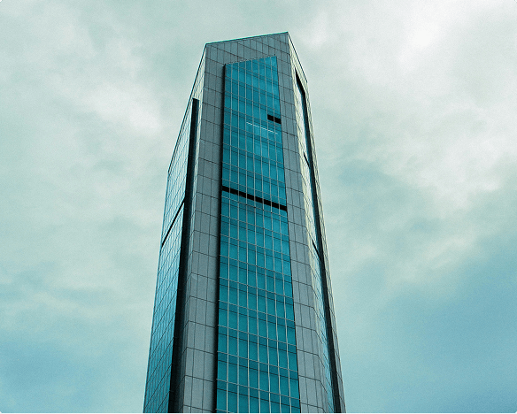 building against cloudy sky
