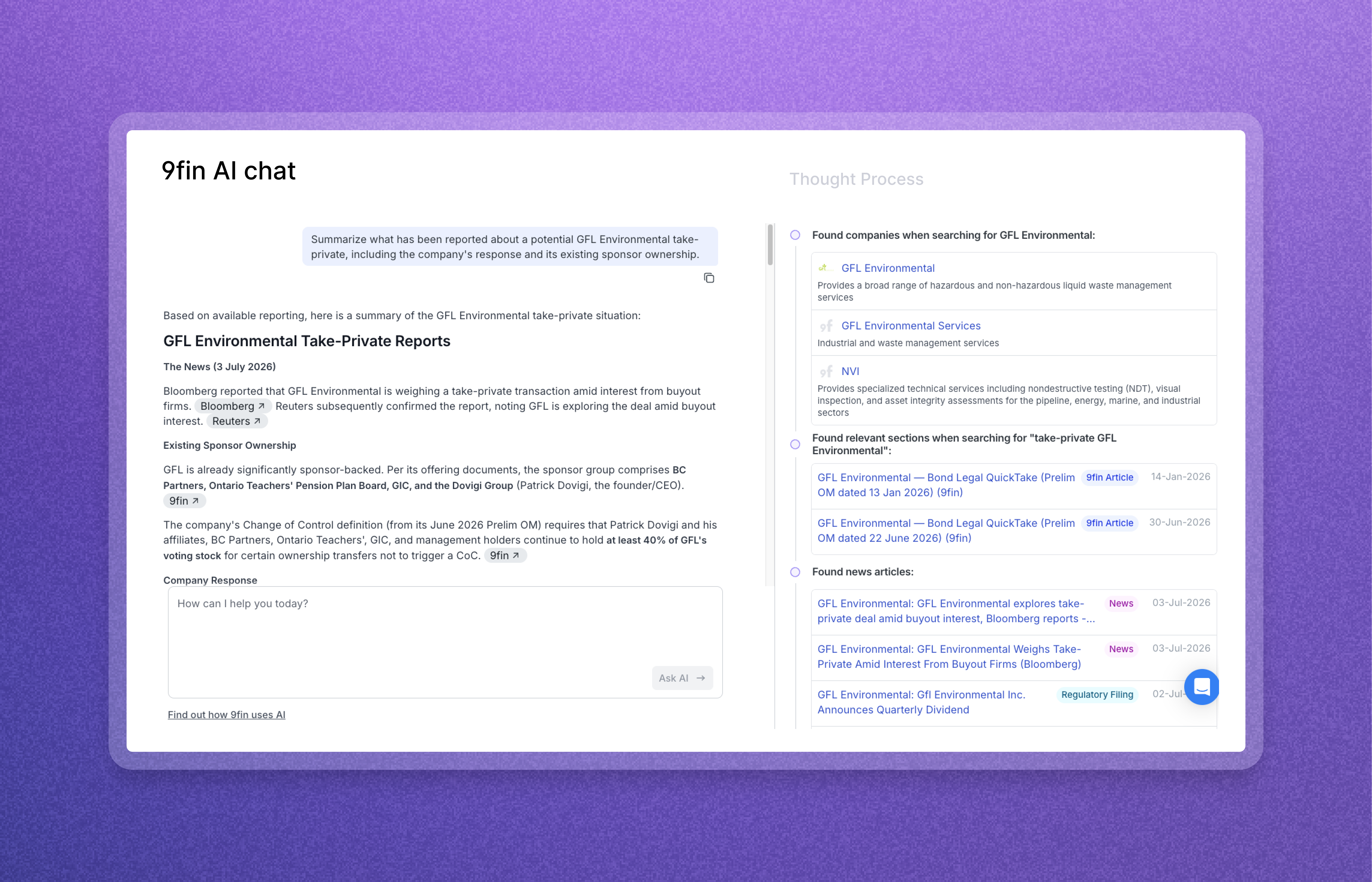 AI Chat: Prompt 1 — What's happening?