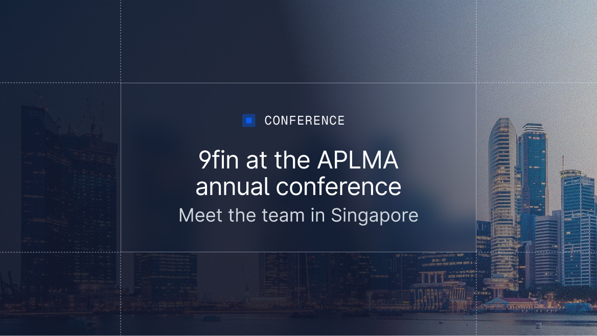 9fin at the APLMA annual conference — meet the team in Singapore
