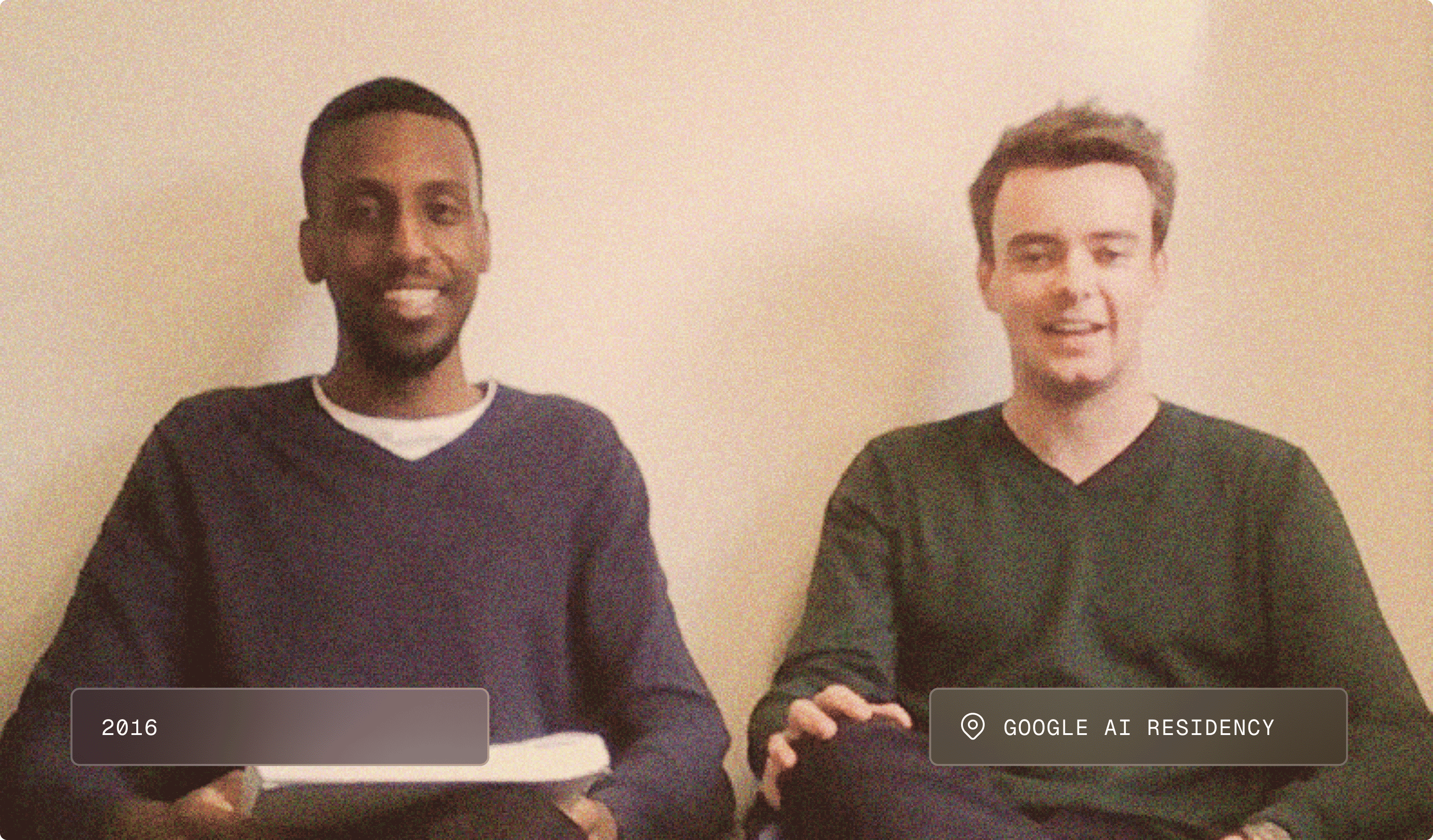 image of cofounders with a grainy filter