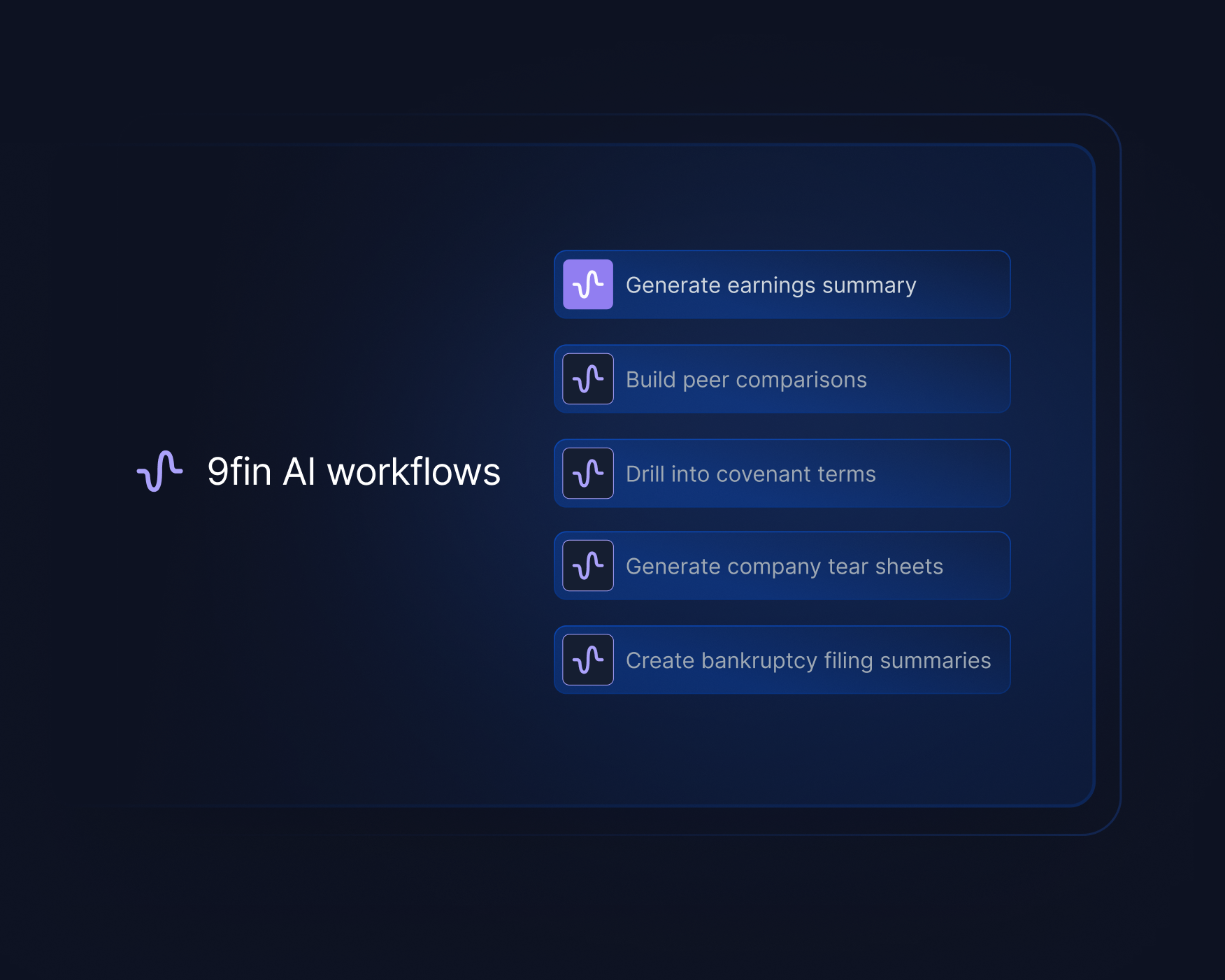 graphic showing AI workflows