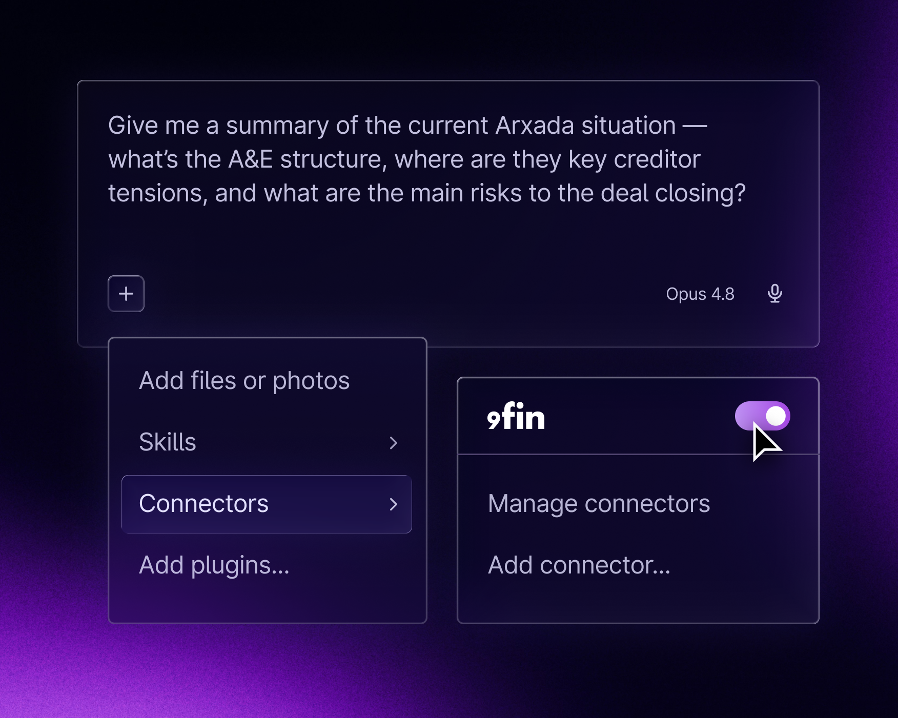 9fin data and insights available within your LLM of choice