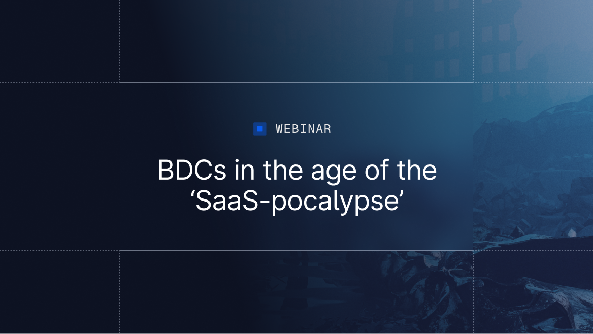 BDCs in the age of the ‘SaaS-pocalypse’