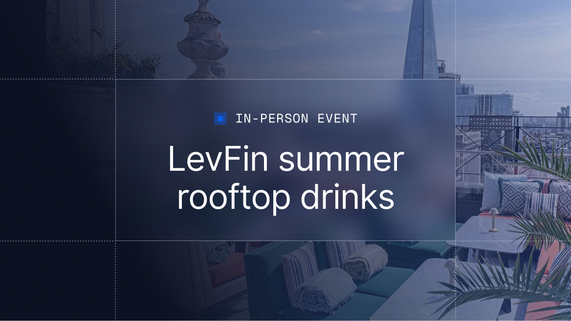 LevFin summer rooftop drinks