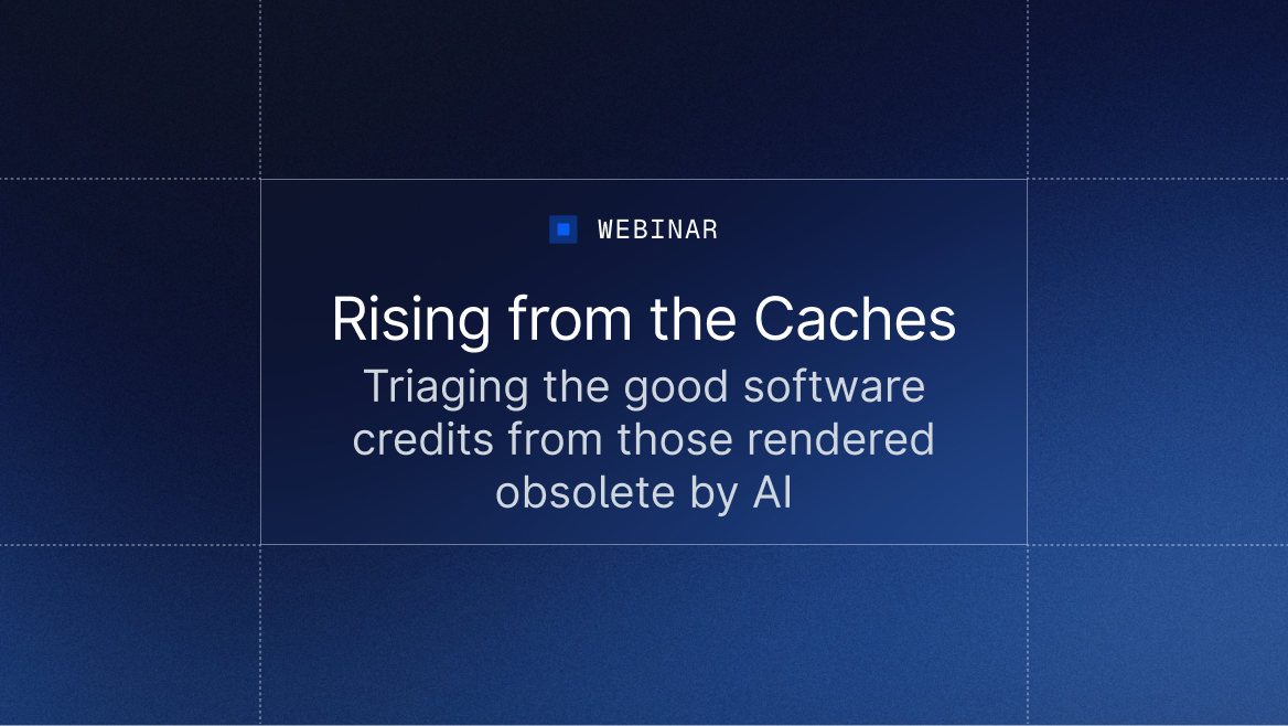 Rising from the Caches - Triaging the good software credits from those rendered obsolete by AI