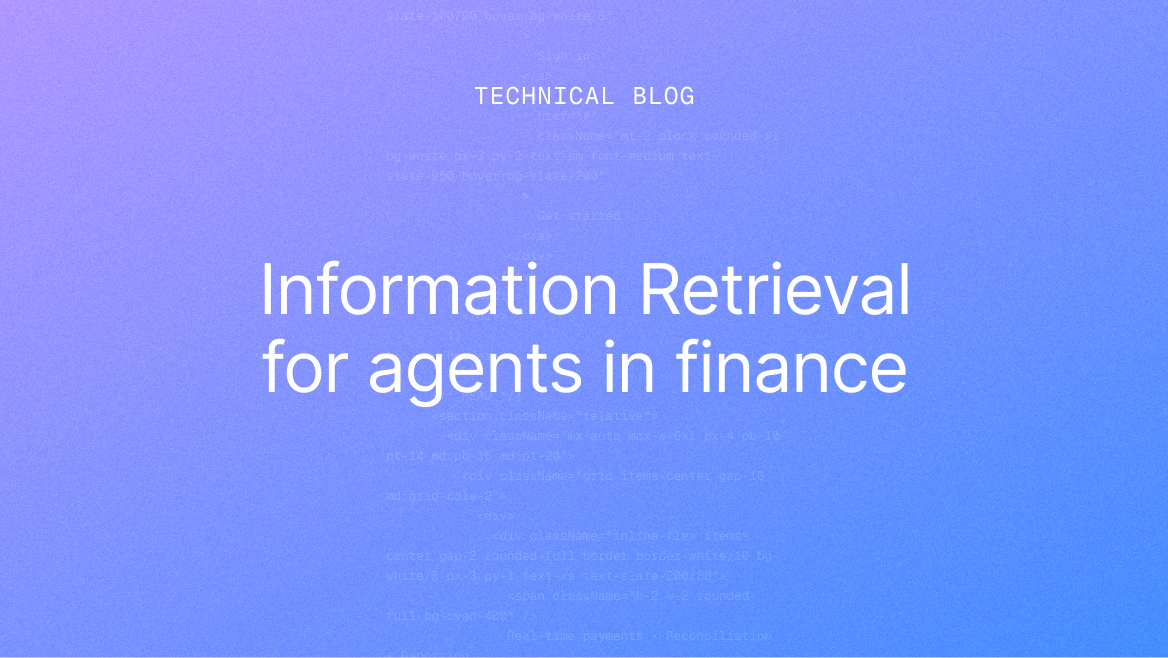 Information Retrieval for agents in finance: Why the top open reranker model made our system worse