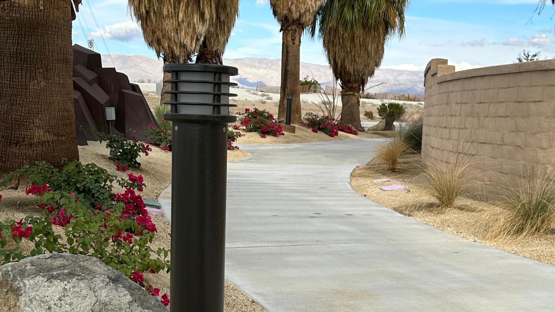 Pathway lighting with FLT's Classic Round Series WLB solar bollard