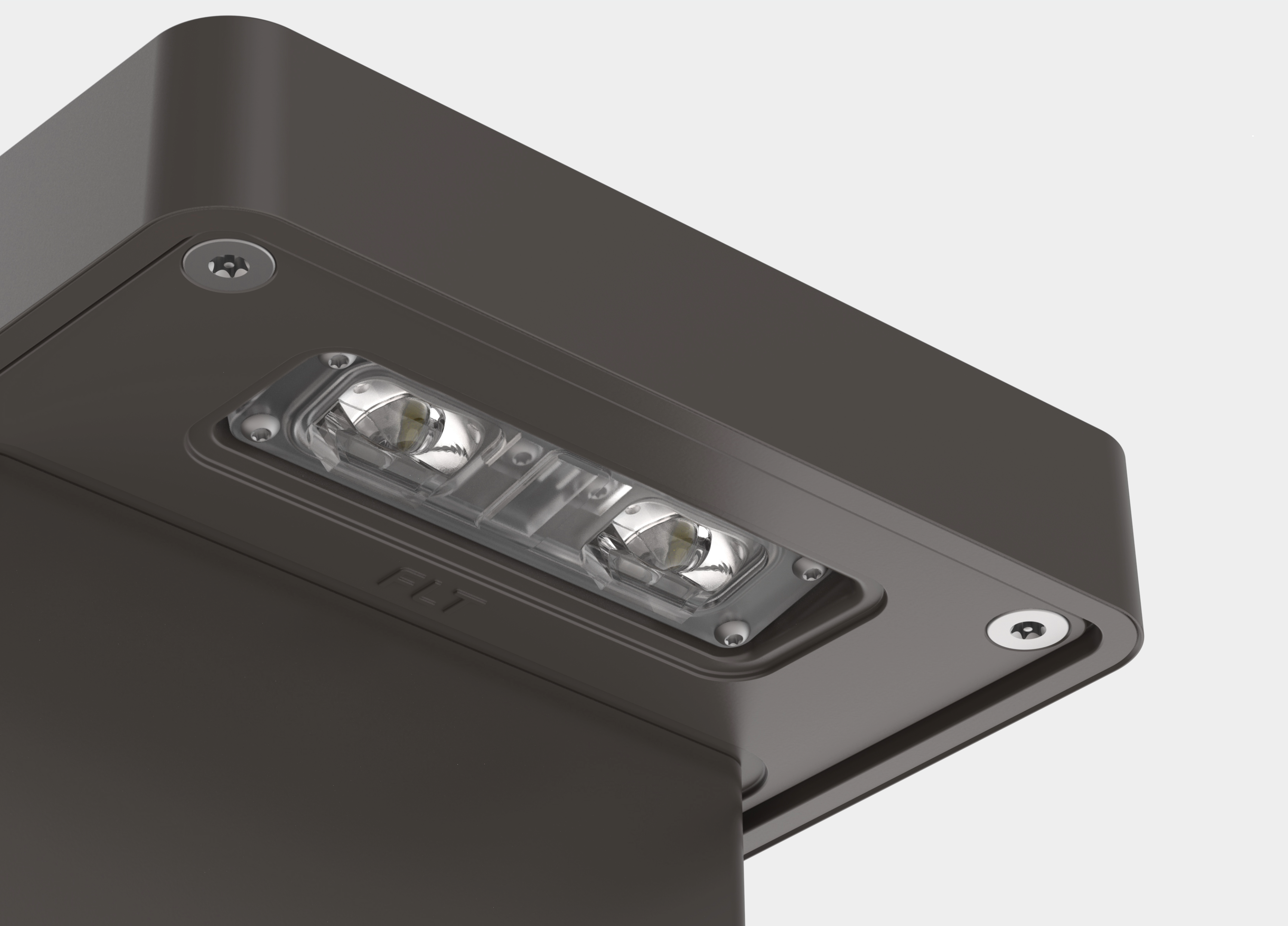 The LED set of a solar light bollard