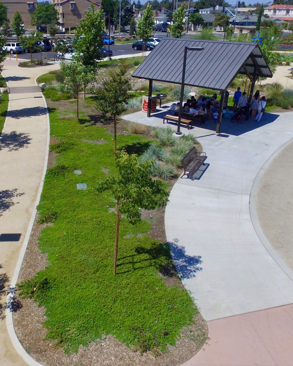 Mackay Park illuminated with FLT's SCL2 luminaires