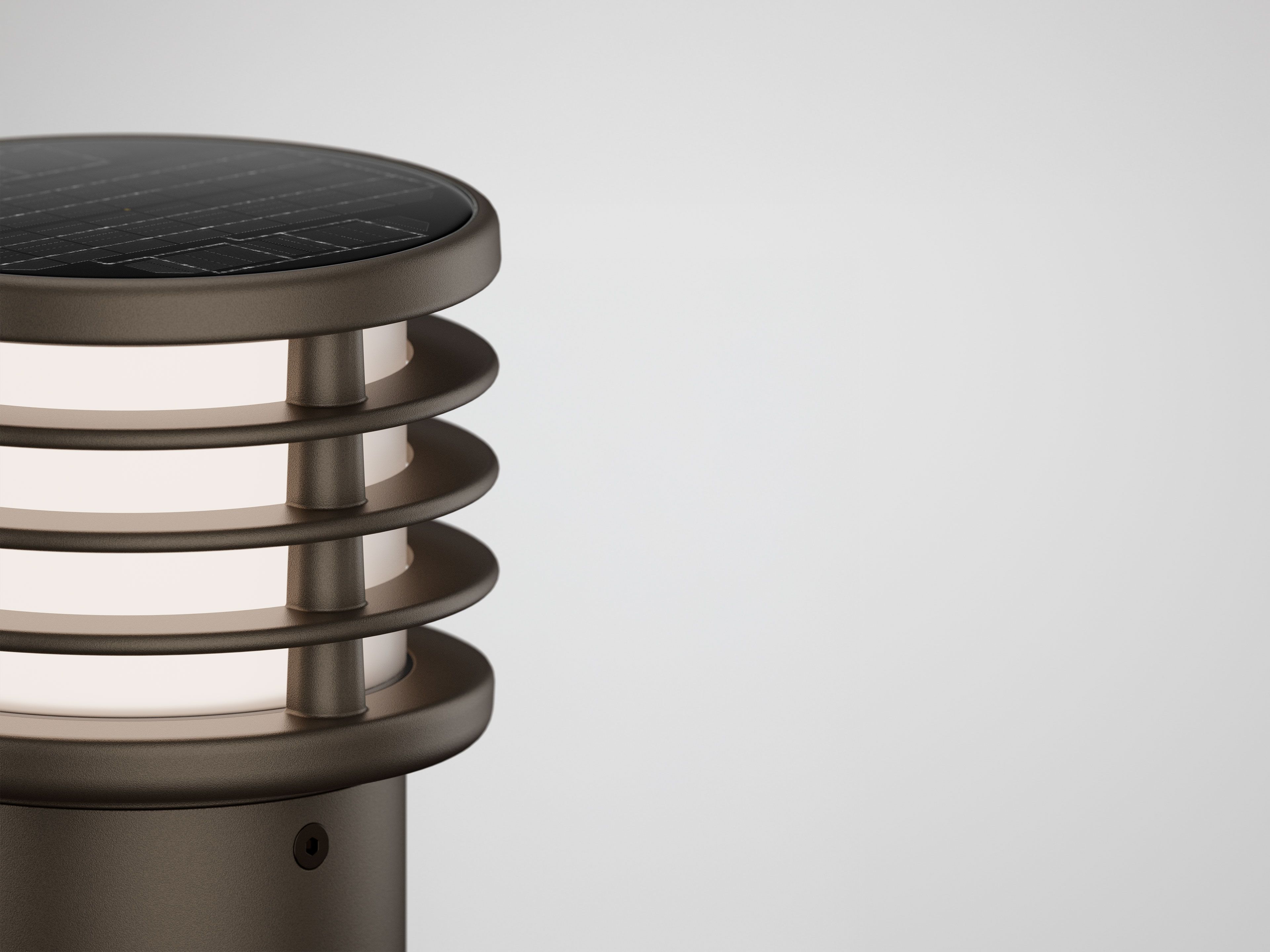 WLB Architectural Solar Bollard
