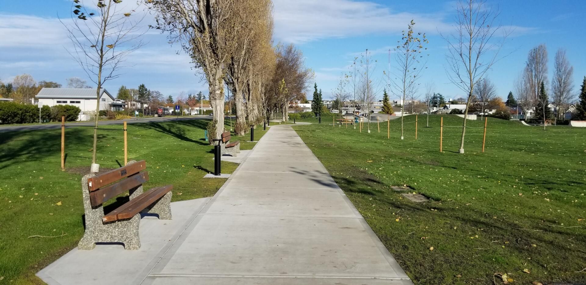 Solar Bollard in Sidney, BC