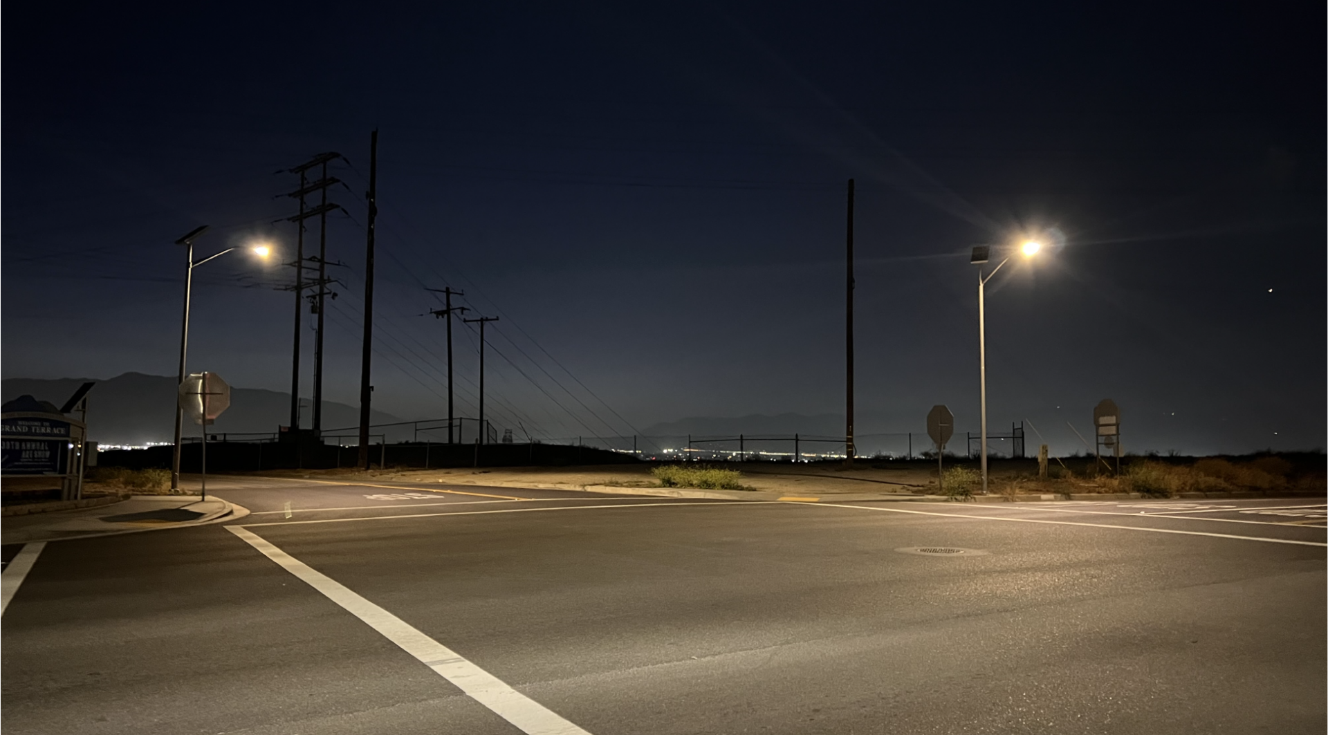 Grand Terrace, CA, Street Lighting