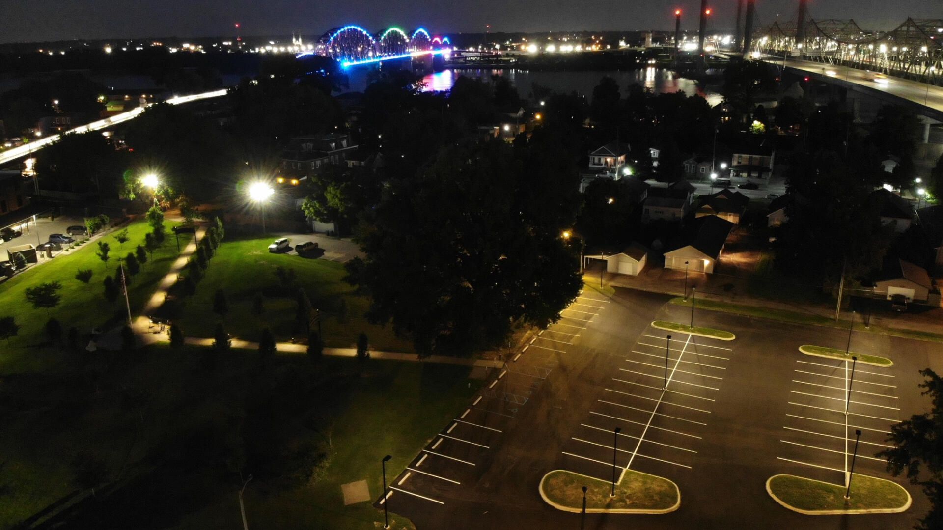 PLB Solar Bollard in Jeffersonville, IN