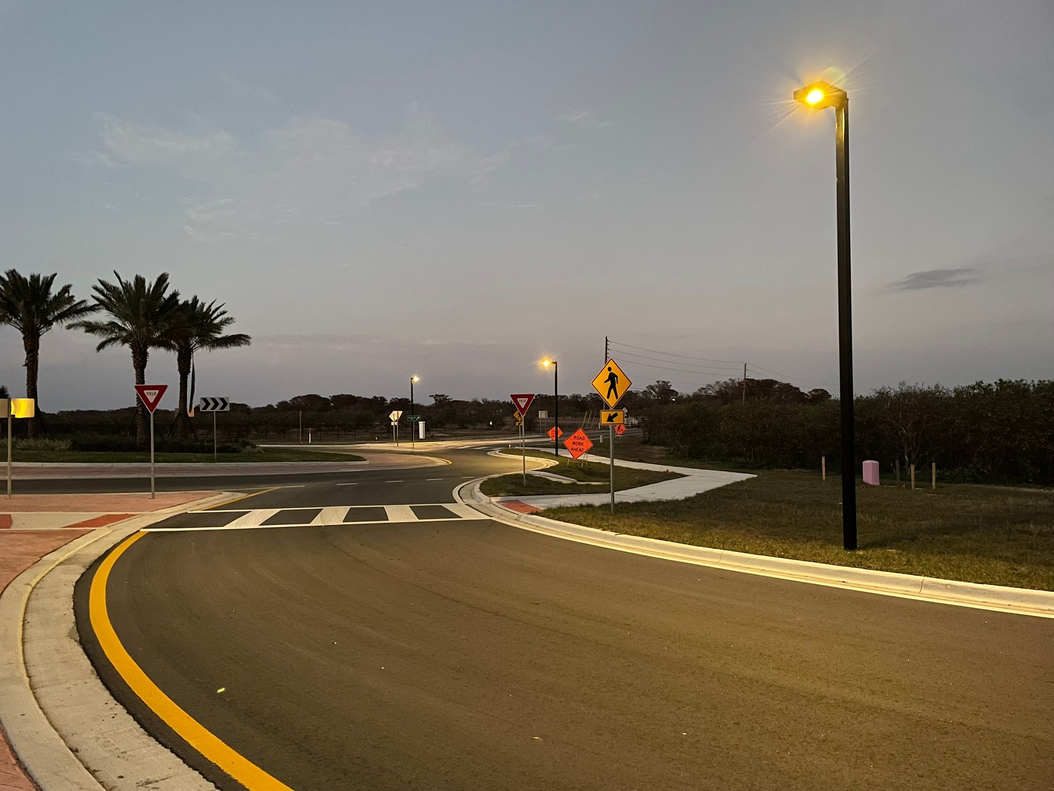 SCL Solar Area Light in Florida