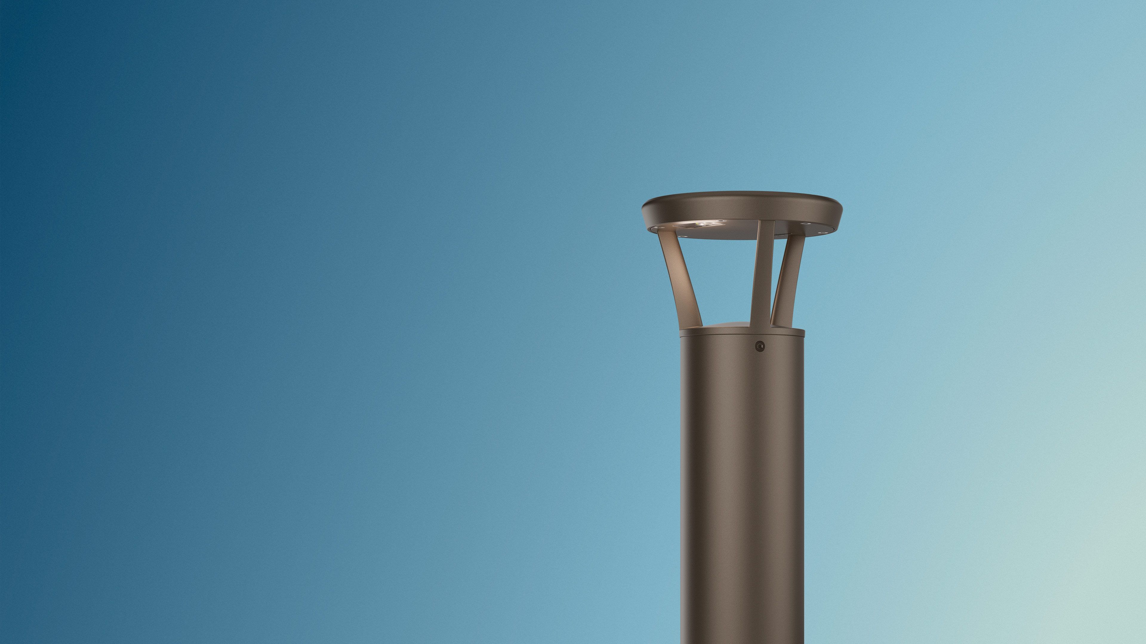 PLB-AC Solar Bollard