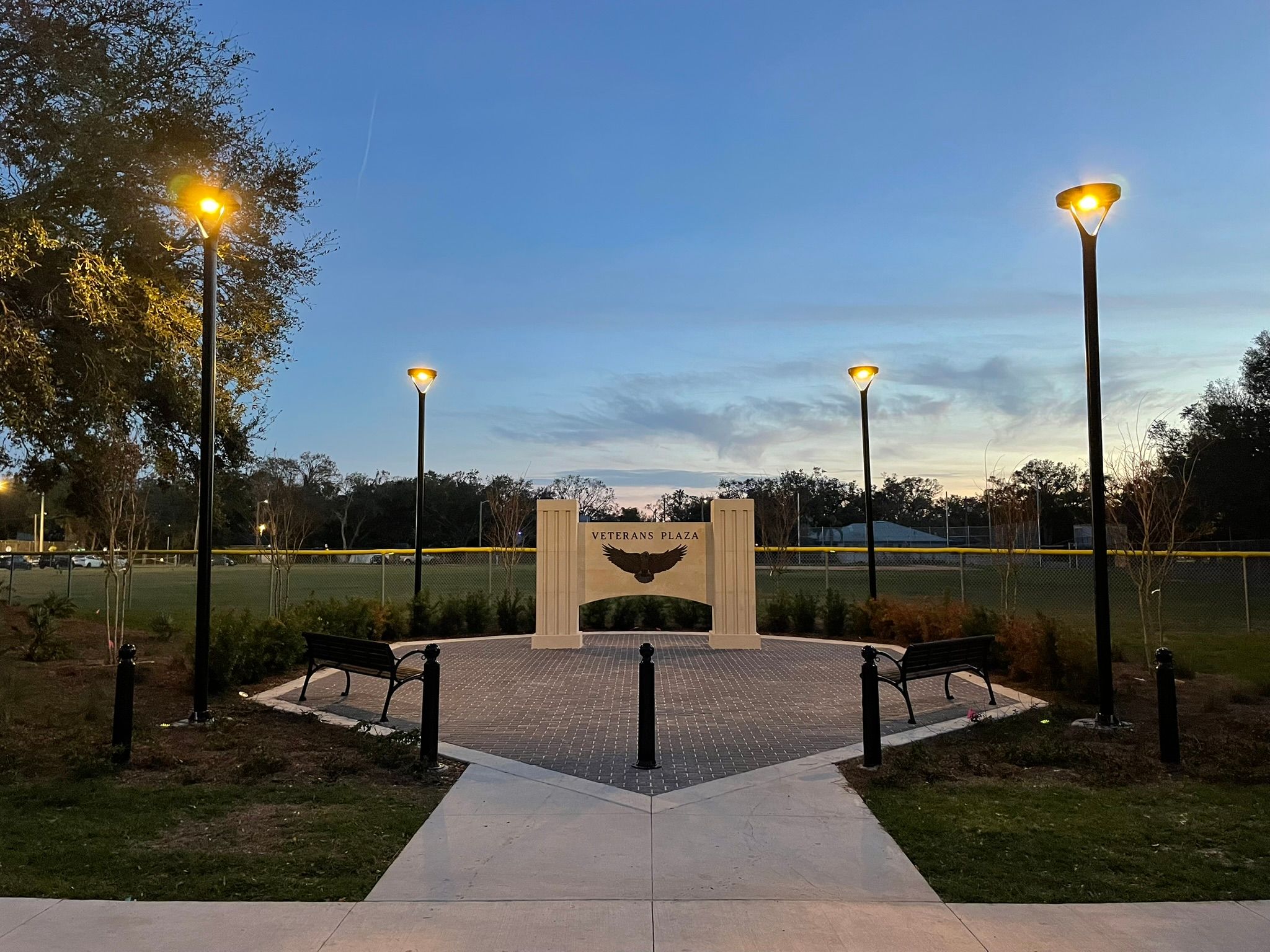 No Trenching for Solar Pole Top Lights