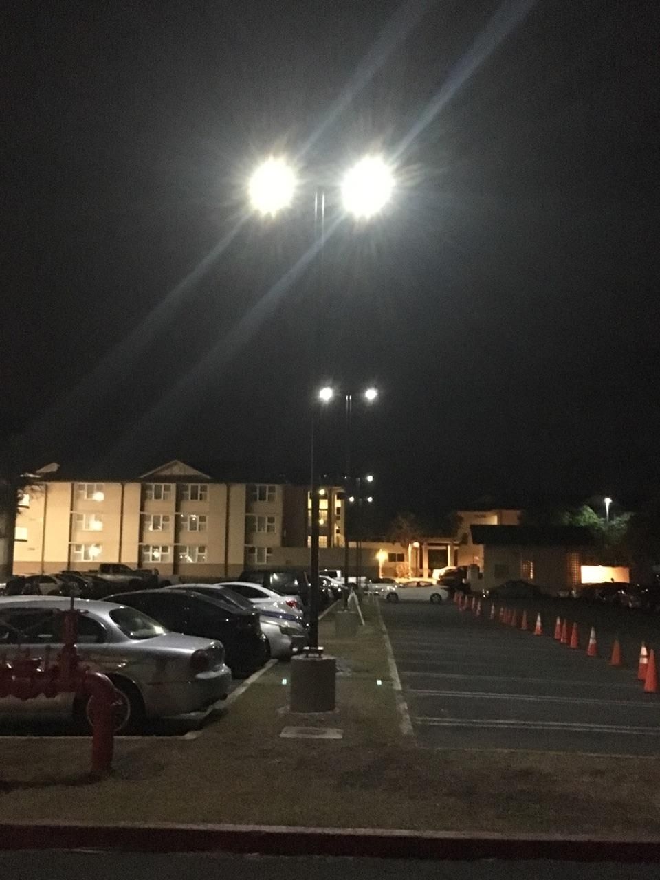 FLT's SCL2 provides solar parking lot lighting