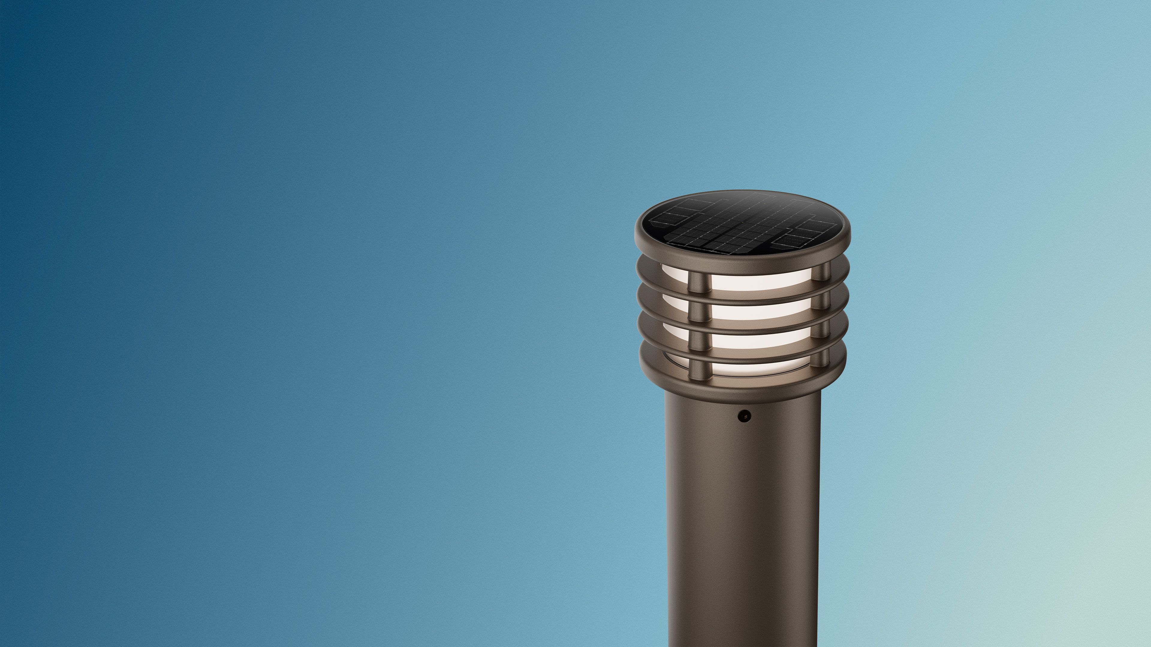 WLB Architectural Solar Bollard