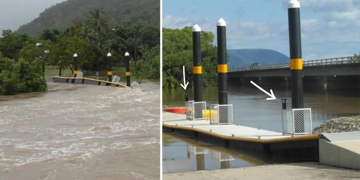 Marine Solar Lighting in Barron River Australia