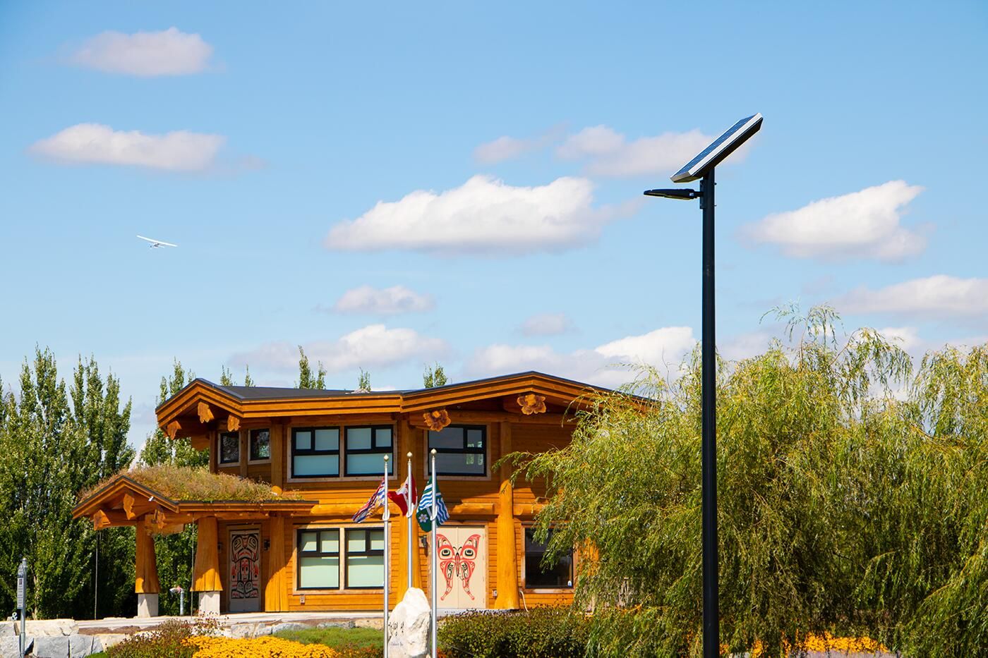 FLT Street Light installed at Derek Doubleday Arboretum